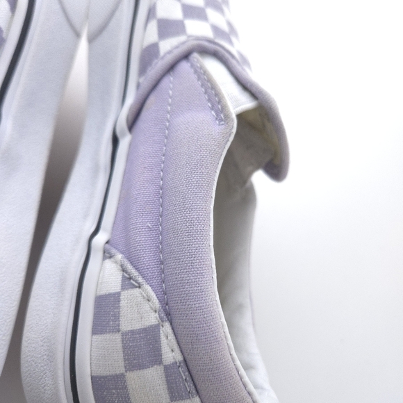 Vans Kids Classic Checkered Slip On Shoes size 2.5 - Picture 10 of 15